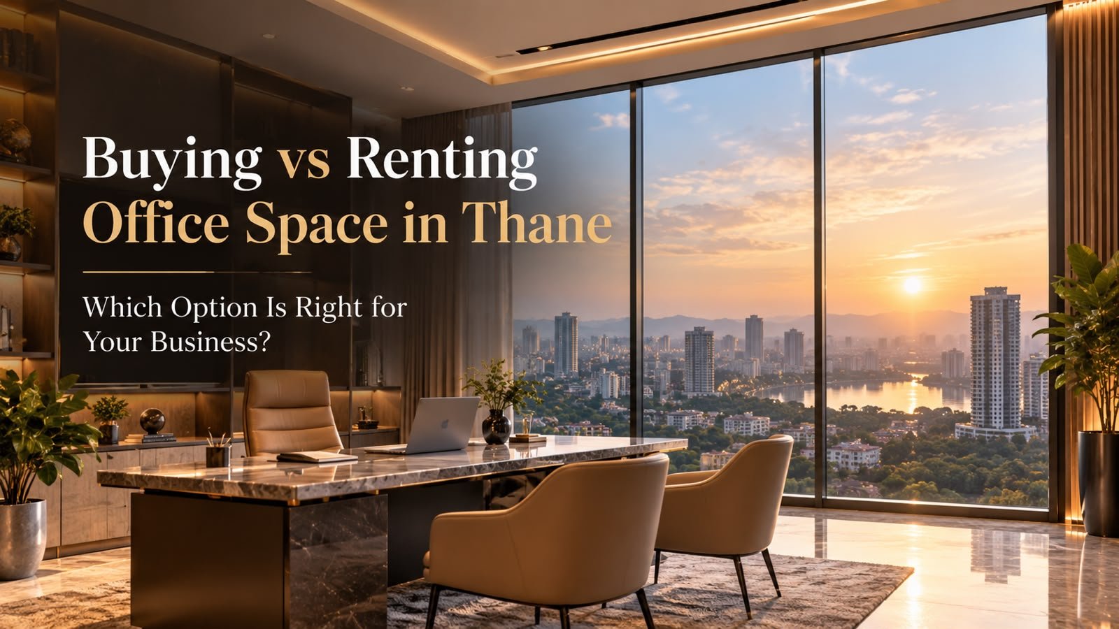 Buying vs Renting Office Space in Thane